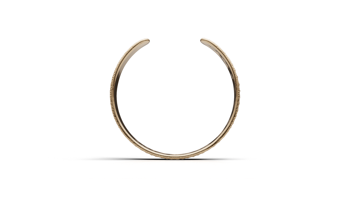 Golden Embrace Bangle