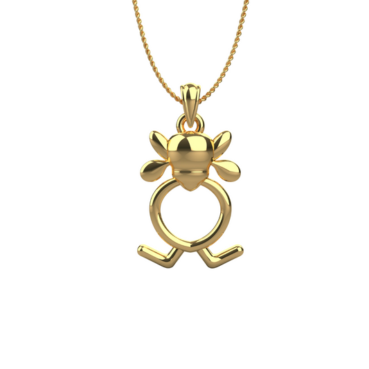 Minimal Bovine Necklace